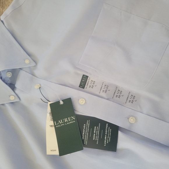Lauren Ralph Lauren Ultra Flex Button Down Shirt - Picture 4 of 6